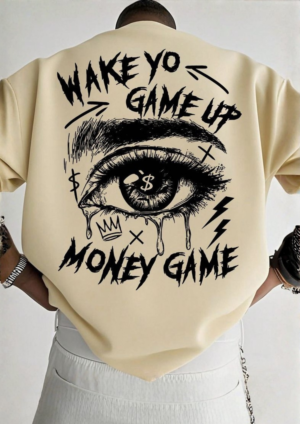 Money Game — Wake Yo Game Up Graphic Tee