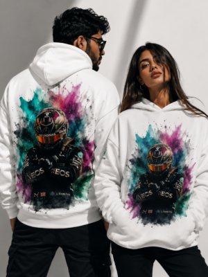 L. Hamilton — Splash Art Oversized Hoodie